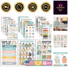 Engaging 16 Educational Posters for Kids - Perfect for Homeschool  Classrooms