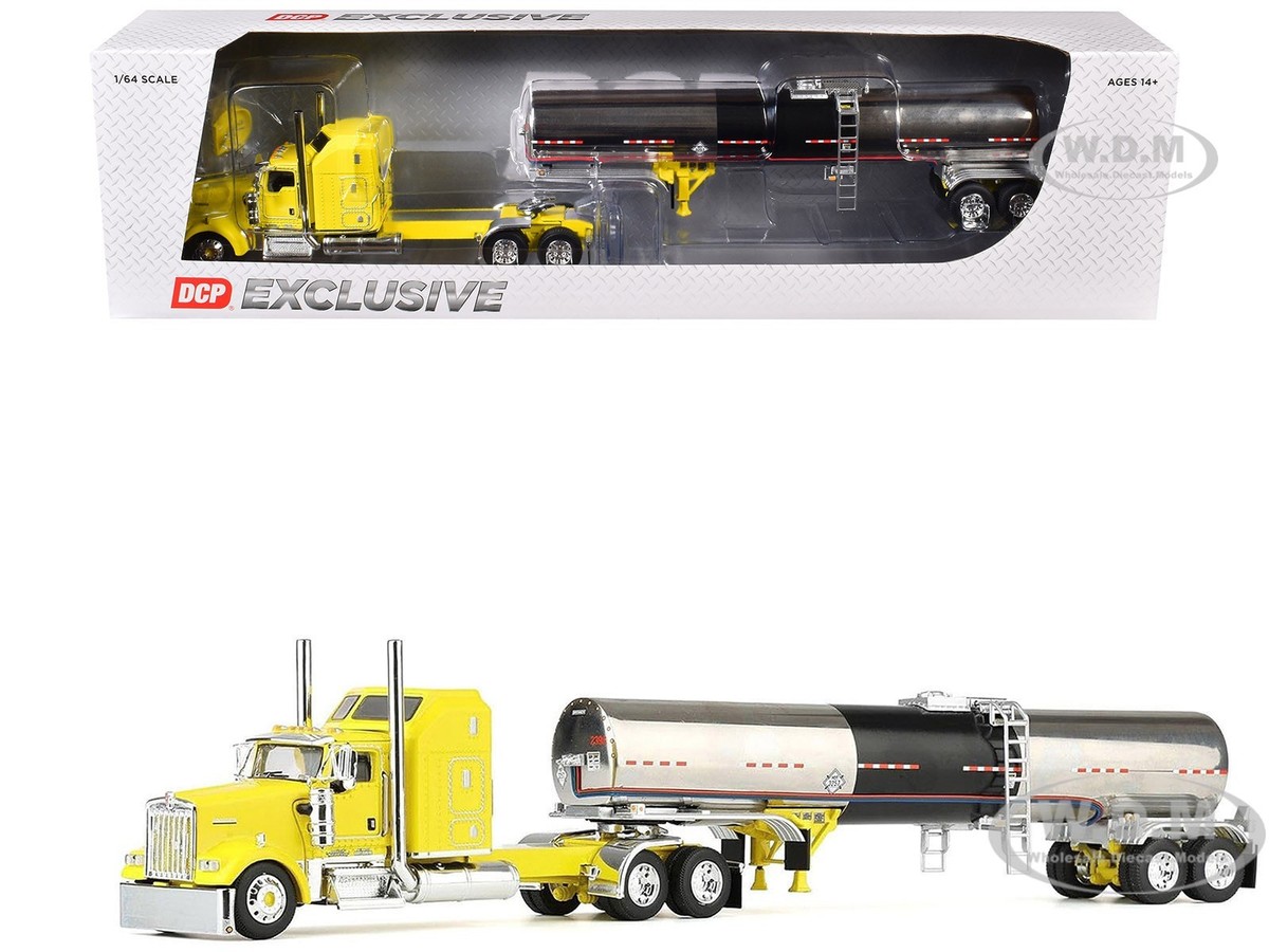KENWORTH W900L W/SLEEPER & TANK TRAILER 