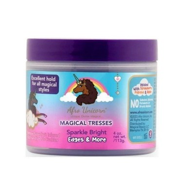 Afro Unicorn Magic Tresses Sparkle Bright Edges and More for Kids Style Gel new