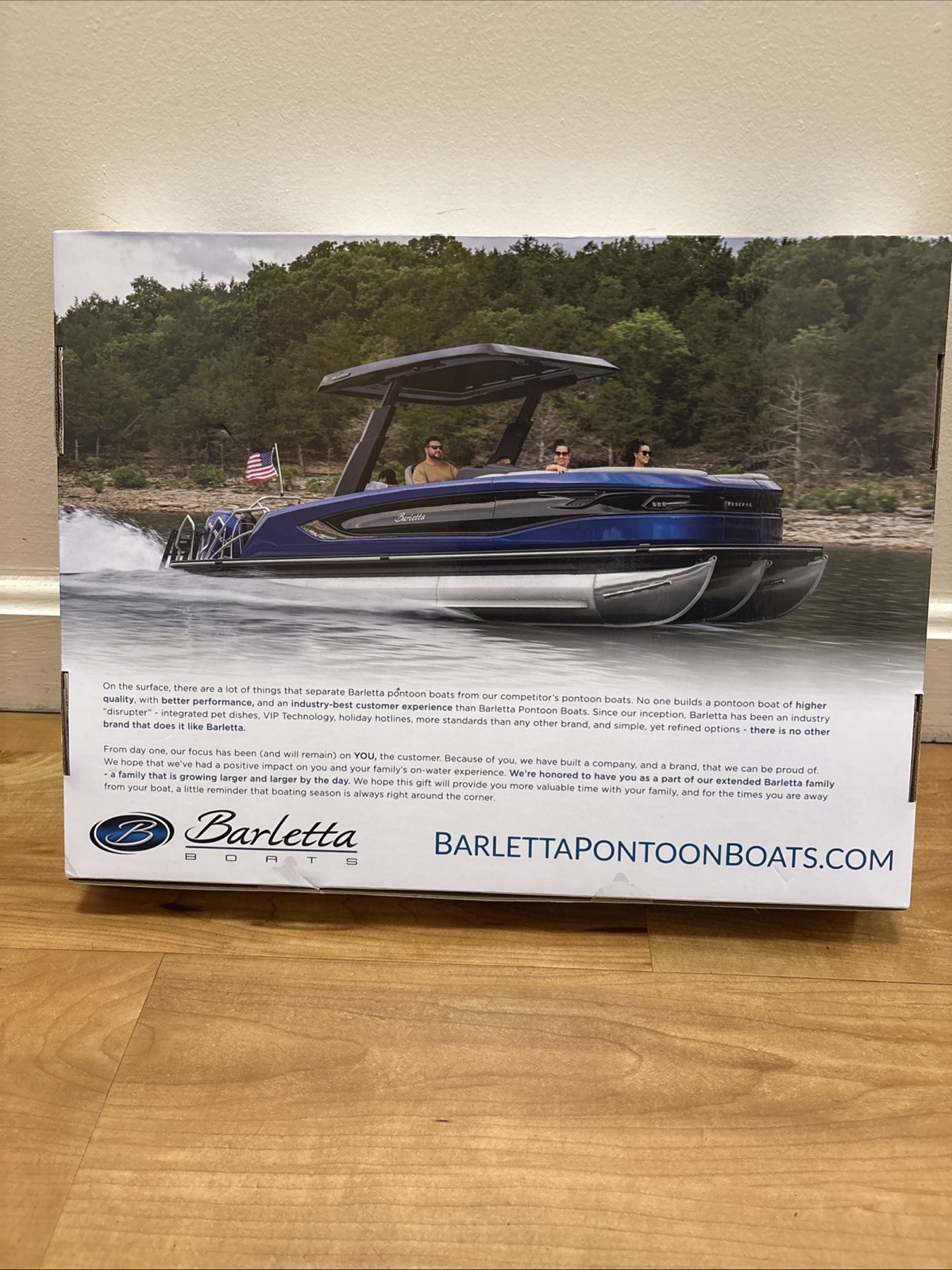 RARE First Gear Barletta Reserve Pontoon Boat 2024 Building Set Blks NEW Sealed