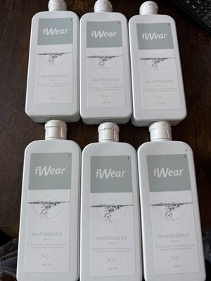 6x iWear Multibalance Kontaktlinsenflüssigkeit - 6x 240ml MHD 12/2028 Neu
