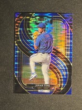 2025 Panini Select - Blue Pulsar Premier Level - 75/99 Jonah Tong - #178
