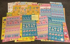 Lot 8 Stickers Scrapbooking Crafts Journal Crafting Planner Calendar 36 Sheets