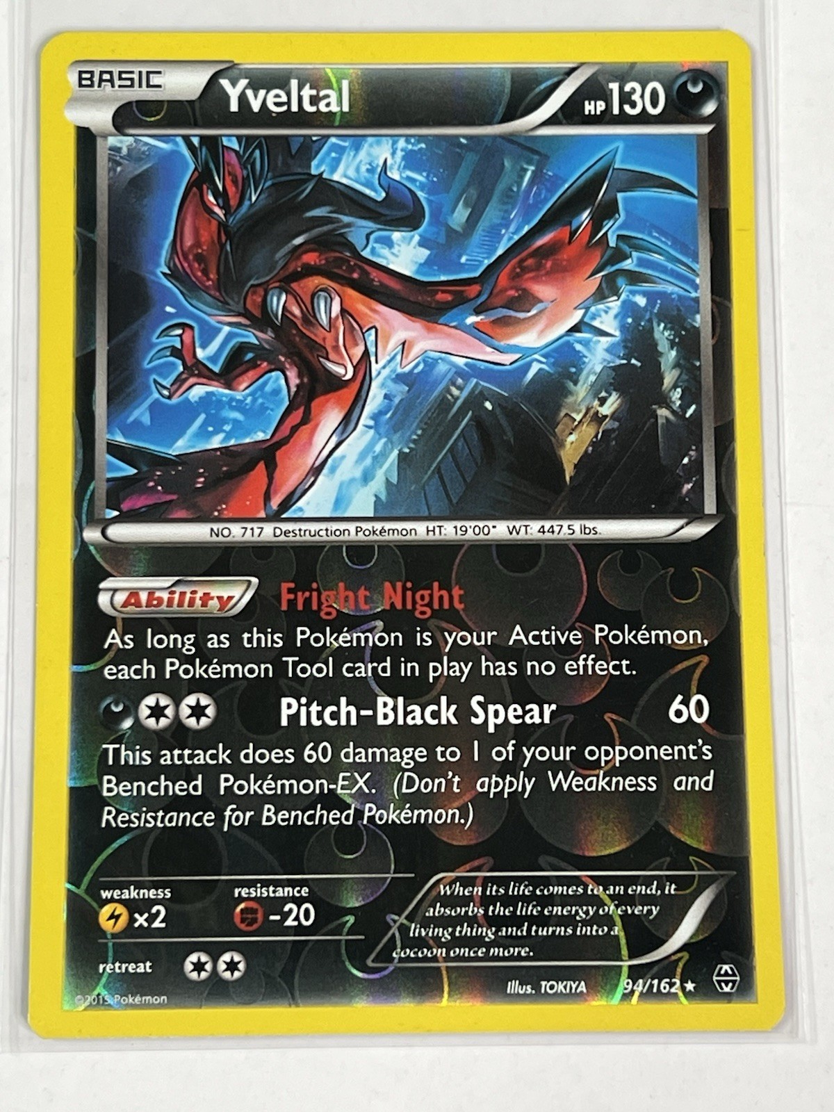 LP Yveltal 94/162 Breakthrough Reverse Holo