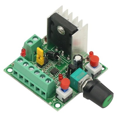 DC Stepper Motor Controller PWM Pulse Signal Generator Speed Regulator PWM Co...