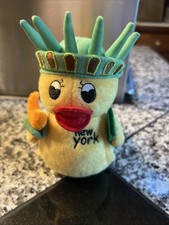 New York Statue Of Liberty Plush Duck Souvenir QUACKS
