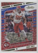 2024 Panini Absolute Red White & Blue Kaleidoscope Chris Jones #52 1az7