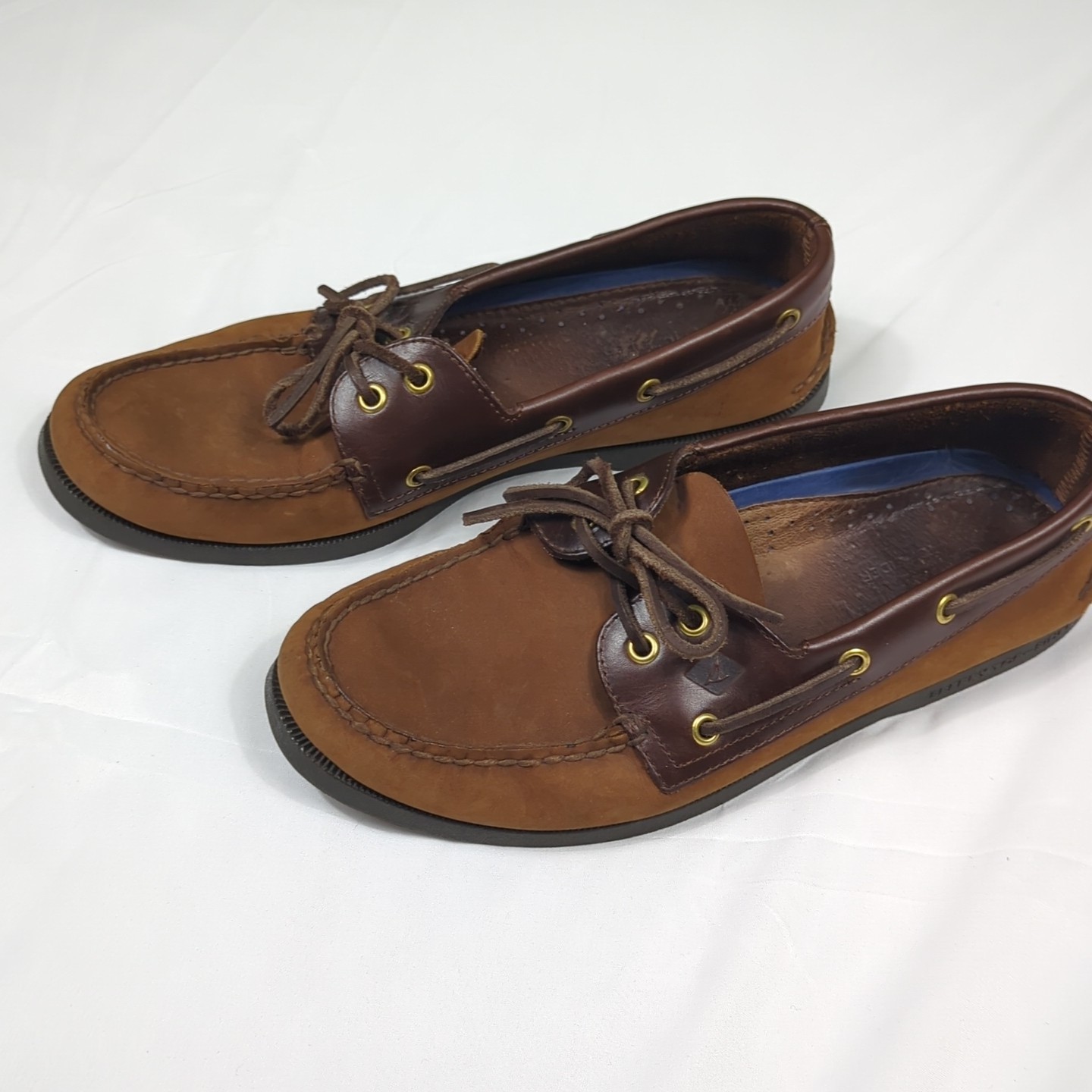 SPERRY Top Sider Authentic Original Brown Boat SHOES Men's 10.5 0195412