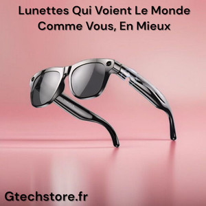 4K HD AI Smart Glasses GPT 100mp Multifunctional Camera Chat Bluetooth Call Voice Assistant Music Player Smart Translation - 44