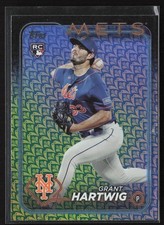 2024 Topps #130 Grant Hartwig Holiday New York Mets
