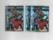2020 Topps Chrome #75 Jonathan Villar 2 Prism & Refractor