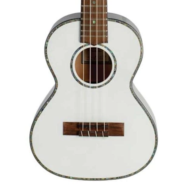 Lanikai JMS-AWT2 Julia Michaels White Pearl Tenor Signature Ukulele w/ Gig Bag - image 1 of 3
