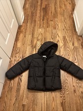 Puffer Jacket With Hood Mango Girls Size 10 B...