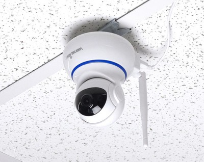 ALZO Suspended Drop Ceiling mount for Wifi IP Security Pet Camera, Baby Monitor,