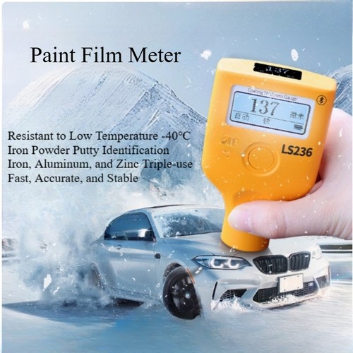 Medidor de espesor de recubrimiento de inspección de pintura automotriz magnética LS236 - Imagen 5 de 8