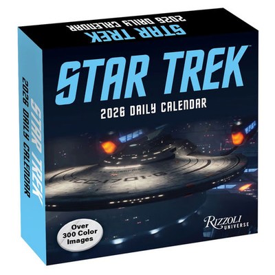 Andrews McMeel Publishing,  Star Trek 2026 Desk Calendar, 5.38'' X 5.38'', Daily