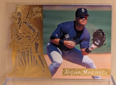1996 Topps LASER #27 Edgar Martinez Mariners HOF RARE AMZAING DIE CUT