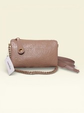 Manoukian – Sac à main Vicky – Cuir – Taupe