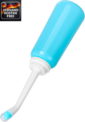 Tragbares Bidet für Toilette - 500ml & Doppeldüsen - Hygiene unterwegs