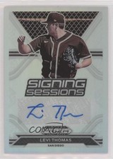 2021 Panini Prizm Draft Picks Signing Sessions Levi Thomas #SS-LT Auto 7eo