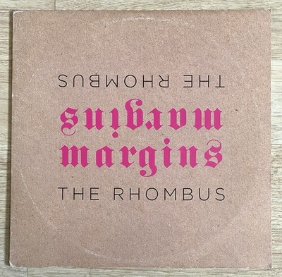 The Rhombus Margins LP 2006 Rare Vinyl Indie Rock Hip-Hop VG+