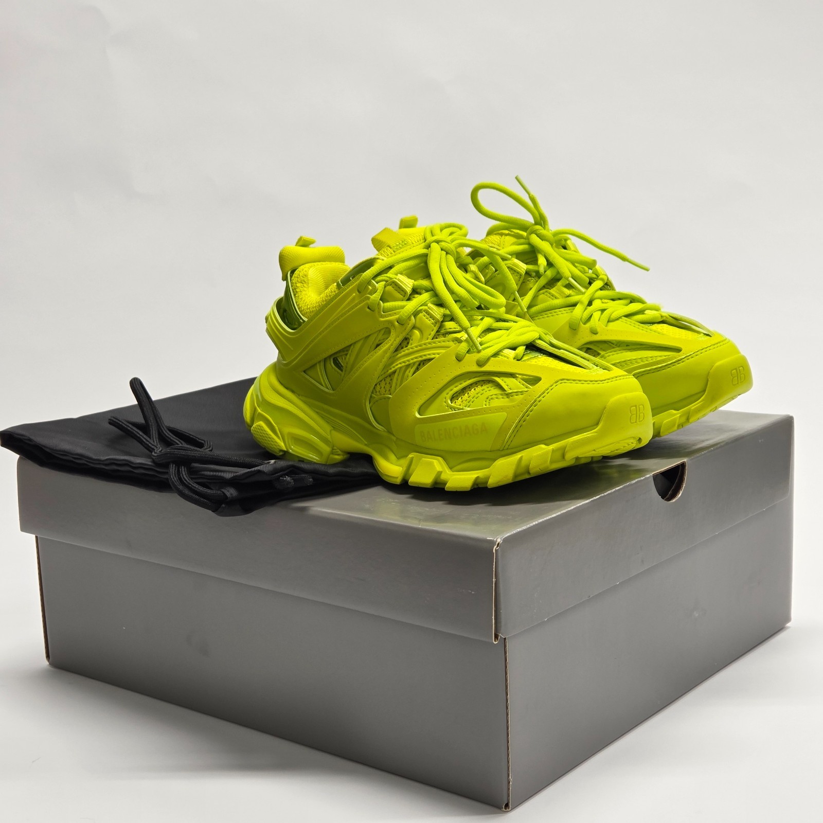 Balenciaga Track Trainer Lime  542436W2LA13501 EU39 UK6 RRP825 image 4