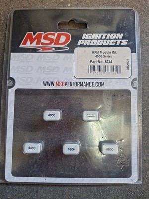 MSD 8744 - MSD Ignition 4000RPM-4800RPM Module Kit- Rev Limiter Pill Kit-Even