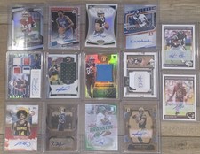 NBA, NFL Autograph Lot, RC Rookie, RPA, numbered, Panini, Topps, Prizm