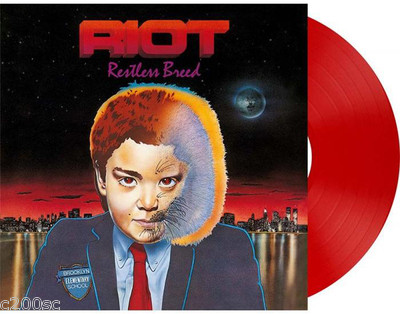 RIOT - RESTLESS BREED / LIVE, 2016 EU RED OPAQUE vinyl 2LP, 300 COPIES! SEALED!