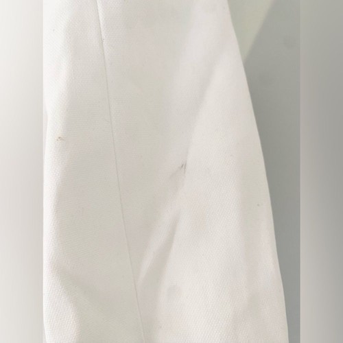 Alexander McQueen White Cotton Blazer Jacket Spring Summer 2022 - Picture 2 of 8