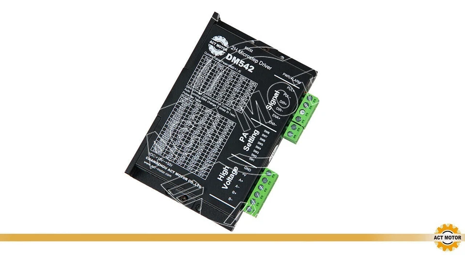 ACT MOTOR 3Axis Nema23 CNC Kit 23HS2430B Schritmotor 3A 112mm 425oz-in DM542 3Nm - Bild 2 von 4