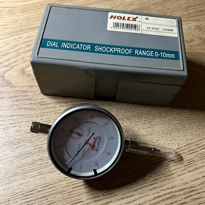 Holex 43 2000 10/58 Messuhr Stoßfest Bereich 0-10 mm