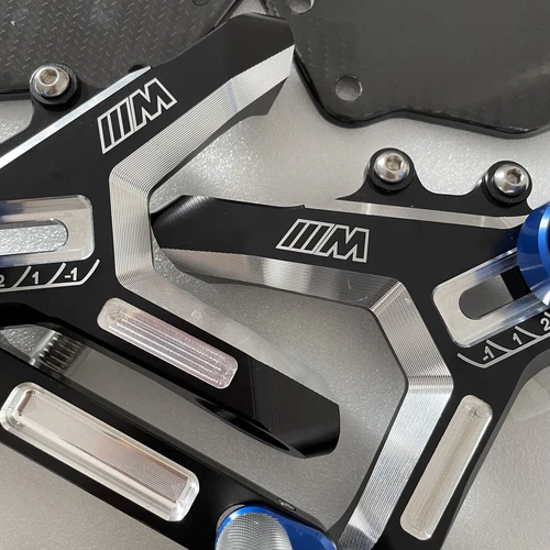 Footrest Kit Foot Peg Rear Adjustable Footrest For BMW S1000RR M1000RR 2019-2024 - Picture 4 of 6