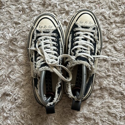 スニーカー YOHJI YAMAMOTO CACTUS DESIGN SNEAKER Vessel x Yohji Yamamoto Low Top Canvas Sneakers Black Men 5