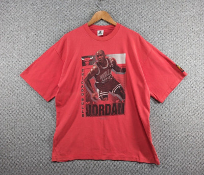 Vintage Starter 1991 Michael Jordan Chicago Bulls Single Stitch T-Shirt Tee XL