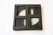 Photo album overlays - 55 GF Smiths black slip-in mounts, unused