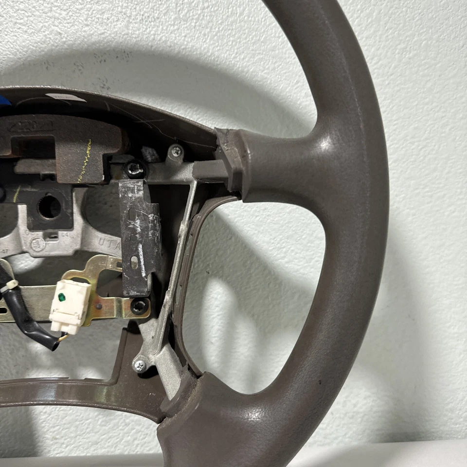 00-02 Nissan Quest Van SE Usado IF53-3600-BAW Conjunto Volante con Controles Foto 4 de 4