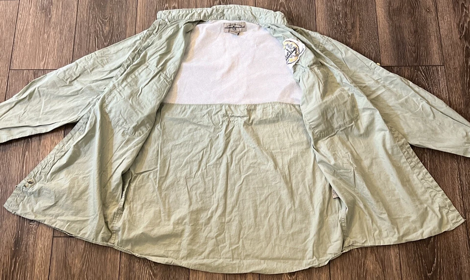 Hook & Tackle Alaska Ultimate High Adventure Long Sleeve Button Down Mens Large - Image 3 of 4