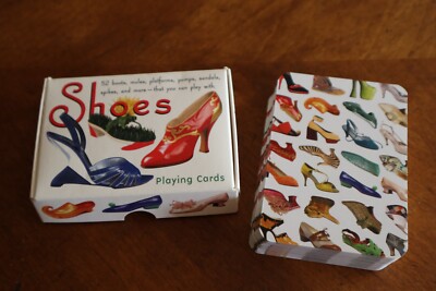 Shoes, Glorious Shoes! Deck Playing Cards Bata Shoe Museum Canada by Inkstone