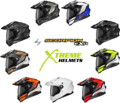 Scorpion EXO XT9000 Carbon Helmet Off Road Lightweight Pinlock Ready ECE XS-3XL