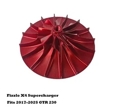 Fizzle X4 Supercharger Impeller Wheel 16+ PSI for SeaDoo GTR 230 2017-2025
