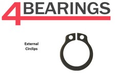 External Circlips (C-Clip) Various Sizes: 3MM-30MM DIN471 - UK SUPPLIER