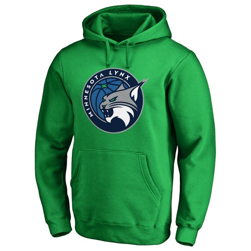 Men's Kelly Green Minnesota Lynx Primary Logo Pullover Hoodie - 第 2/3 張圖片