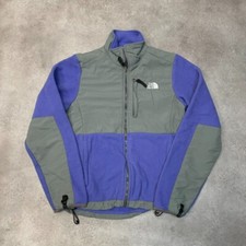 The North Face Fleece Womens Denali Vintage Full-zip Hiking Jacket Purple Medium
