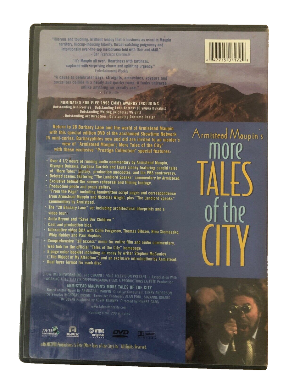 More Tales of the City (DVD 2-Disc Set) Armistead Maupin Prestige