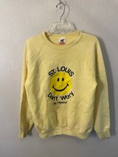 VTG Fruit of the Loom 1988 St. Louis Be Happy...