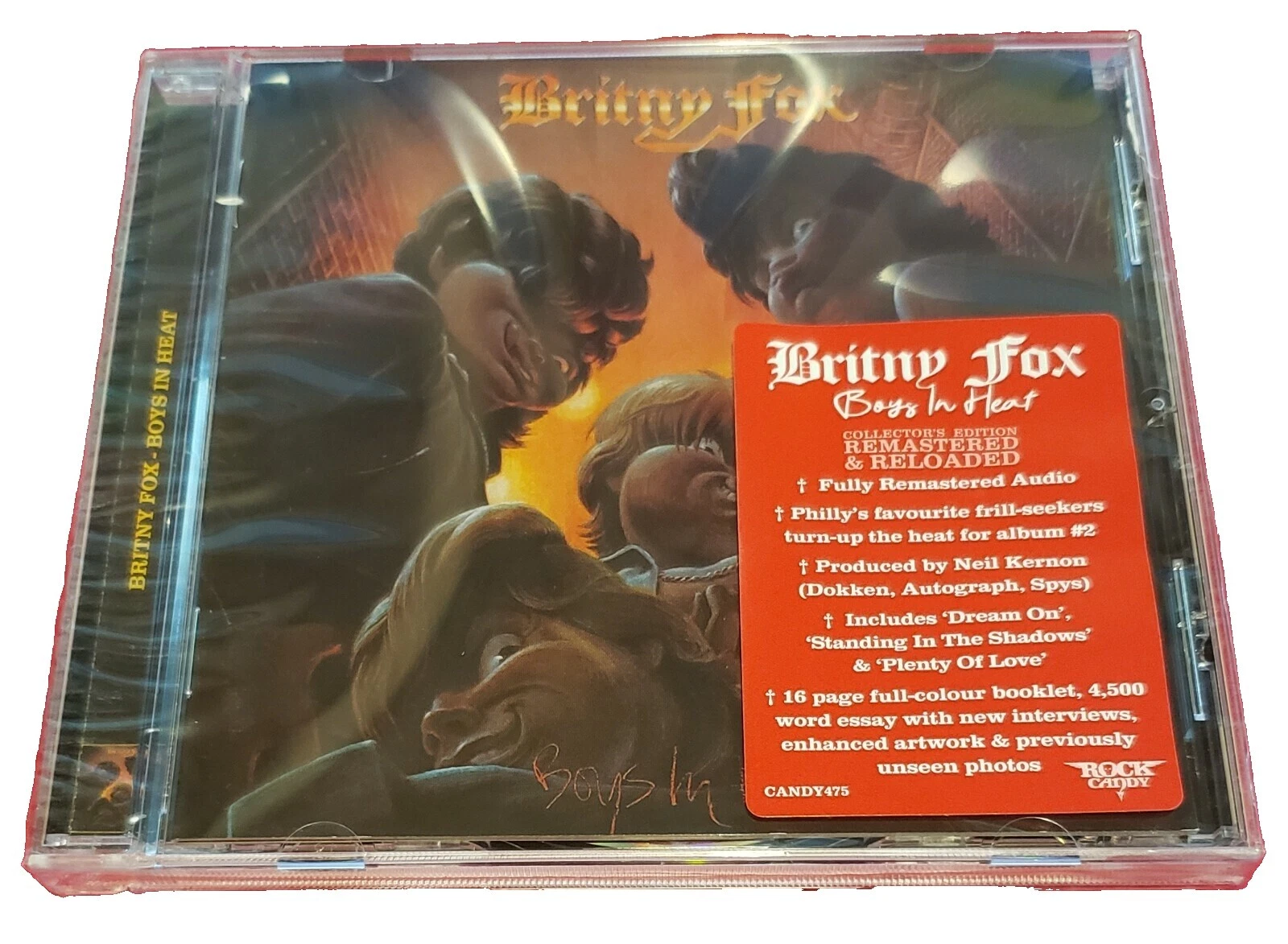 CD de Música Britny Fox