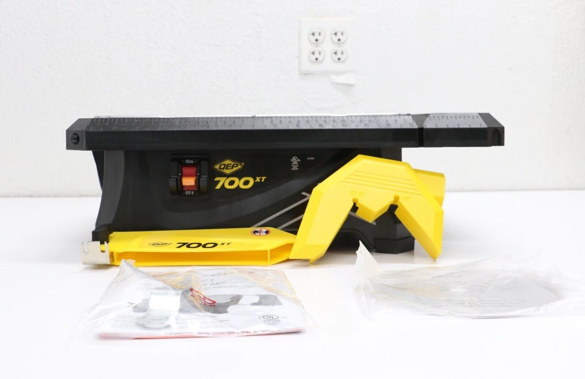 QEP 700XT 3/4 HP in. Blade w/ Table Extension Wet Tile Saw eBay