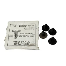 Auveco 15414 Panel Retainer  Black Nylon 4 pcs