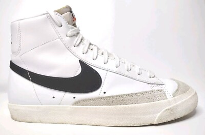 Nike Blazer Mid '77 Vintage White Black BQ6806-100 Og Men's Size 9